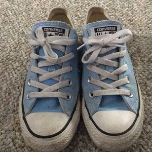 Baby blue Converse